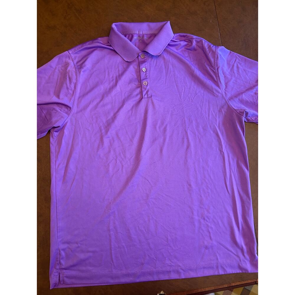 Nike Golf Dri-Fit Purple Polo Men's XL